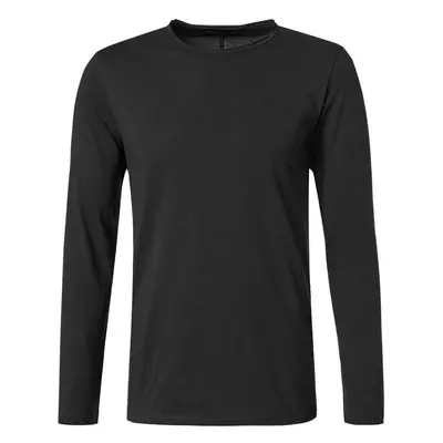 Replay Herren Longsleeve schwarz Baumwolle