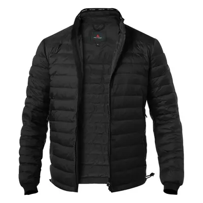 PEUTEREY Herren Daunenjacke schwarz Mikrofaser unifarben