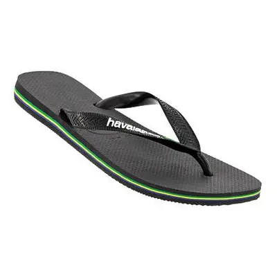 Havaianas Herren Zehensandalen schwarz Gummi