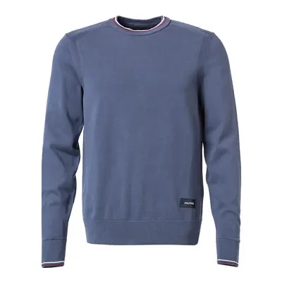 Tommy Hilfiger Herren Pullover blau Baumwolle unifarben