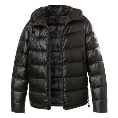 PEUTEREY Herren Daunenjacke schwarz Mikrofaser unifarben