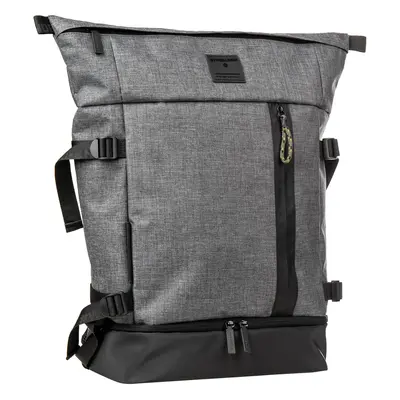 Strellson Herren Rucksack grau Textil meliert