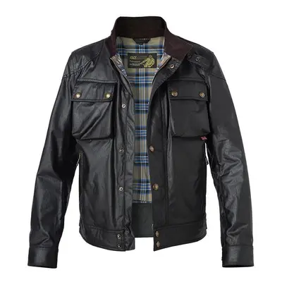 BELSTAFF Herren Jacke schwarz Baumwolle