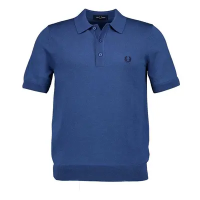 Fred Perry Herren Polo-Shirt blau