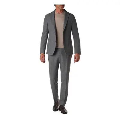 BOSS Black Herren Anzug grau Slim Fit