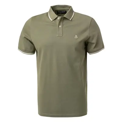 Marc O'Polo Herren Polo-Shirt grün Baumwolle