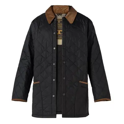 Barbour Herren Steppjacke schwarz Mikrofaser