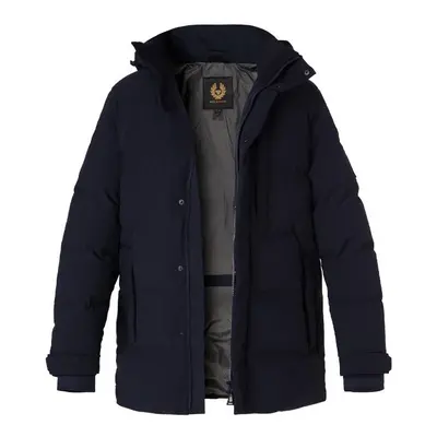 BELSTAFF Herren Daunenjacke blau Mikrofaser