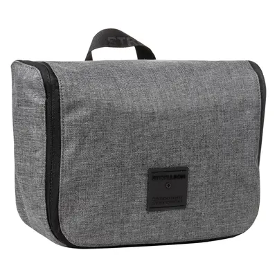 Strellson Herren Kulturtasche grau Textil meliert