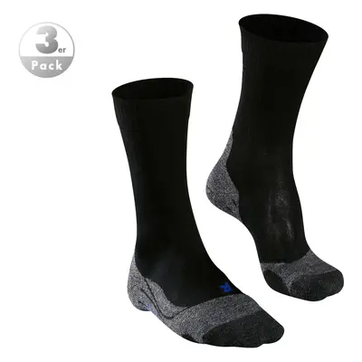 Falke Herren Socken schwarz Mikrofaser