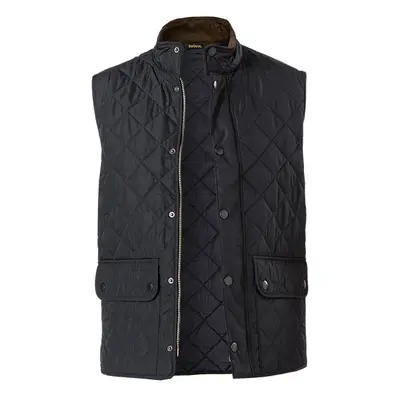 Barbour Herren Steppweste blau Mikrofaser