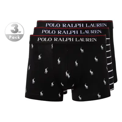 Polo Ralph Lauren Herren Trunks schwarz Baumwolle & Mix Gemustert