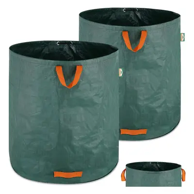 Gartenabfallsack 2er-Set Grün je 500 Liter