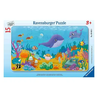 Animalute Marine Frame Puzzle, +3 Jahre, Teile, Ravensburger