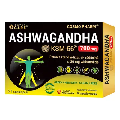 Ashwaganda KSM-66, mg, Kapseln, Cosmopharm