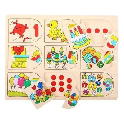 Puzzle Match me to my seat, Bigjigs