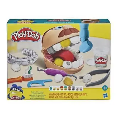 Kreativset mit Zubehör und farbigen Zähnen, Der Zahnarzt, Play-Doh
