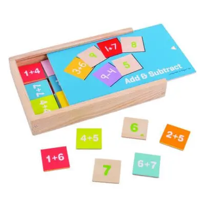 Additions- und Subtraktionsspiel, Stück, Big Jigs