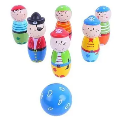 Piraten-Bowling-Set, Bigjigs