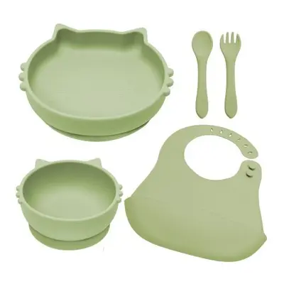Kitty Silikon Ablenkungsset, Monate, Raw Green, Appekids