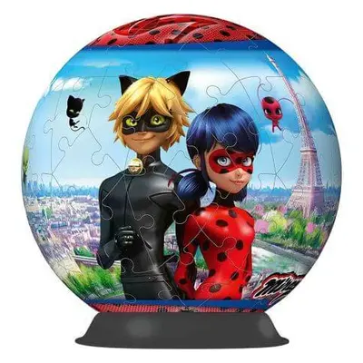 3D Puzzle Miraculous, + Jahre, Teile, Ravensburger