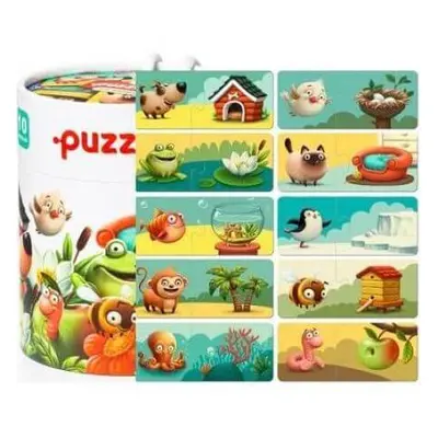 Puzzle Casa Mea, +2 Jahre, Cubika