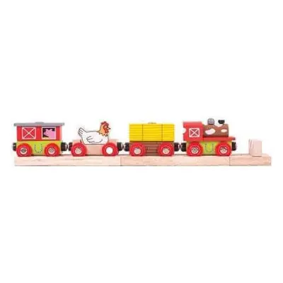 Happy Farm Train, +3 Jahre, Bigjigs