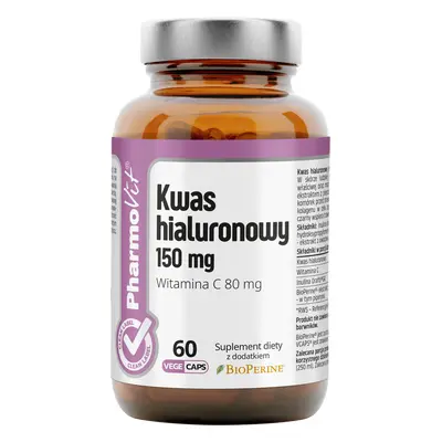 PharmoVit Hyaluronsäure mg, pflanzliche Kapseln