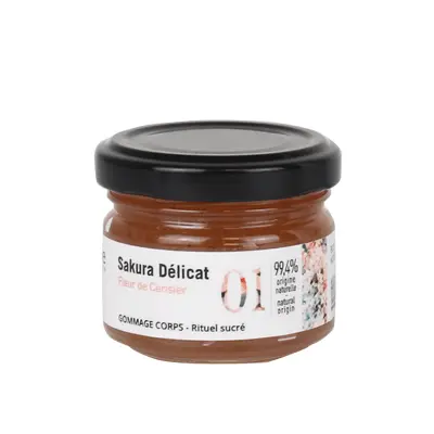 Academie Spa Destination Sakura Delicate Body Scrub Zucker Ritual Körperpeeling 60ml