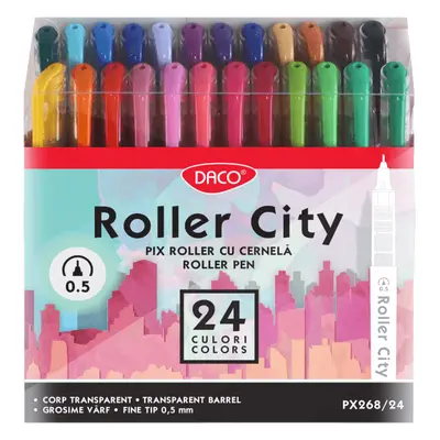 Satz mit Roller City-Stiften, PX268/24, Daco