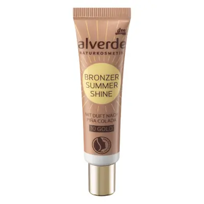 Alverde Naturkosmetik Summer Shine flüssiger Bronzer – Nr. Gold, ml