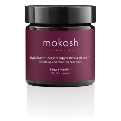 Mokosh, glättende und reinigende Gesichtsmaske, Feige mit Kohle, ml