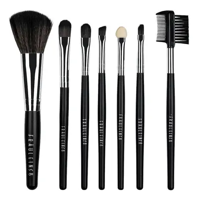 7er Set Fraulein Black Schminkpinsel