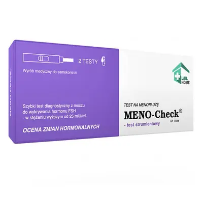 LabHome Meno-Check Test, Menopause-Test, Bewertung der hormonellen Veränderungen, Einheiten