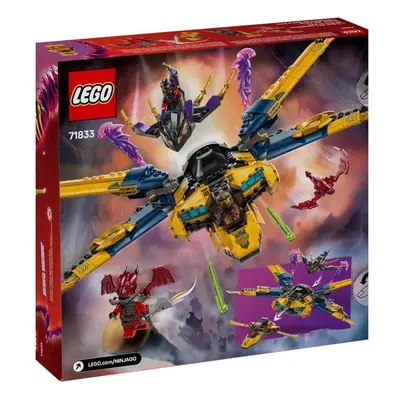 Ras und Arin Ninjagos düsengetriebenes Superflugzeug, ab Jahren, 71833, Lego