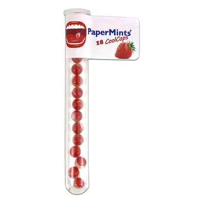 PaperMints Cool Caps, Kapseln für frischen Atem, zuckerfrei, Erdbeergeschmack, Stück