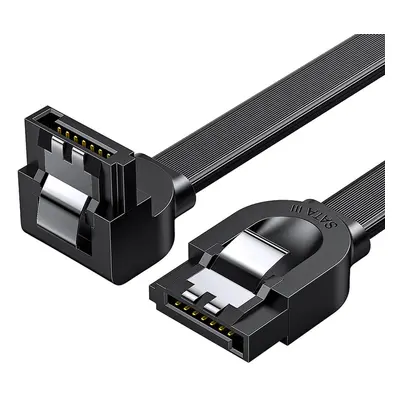 UGREEN abgewinkeltes SATA 3.0-Kabel 0,5m schwarz (US217)