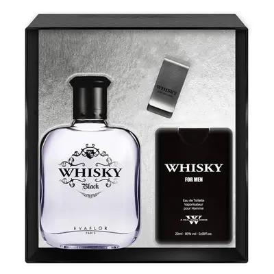 Evaflor Whisky Black Eau de Toilette, ml + Eau de Toilette, ml + Notizclip
