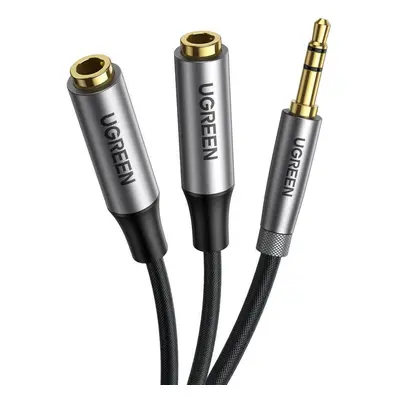 Ugreen AUX 3.5mm Miniklinke Verlängerungskabel 0.2m schwarz (AV191 50253)