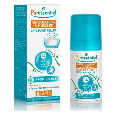Roller mit ätherischen Ölen Muscle & Joints Cryo, ml, Puressentiel