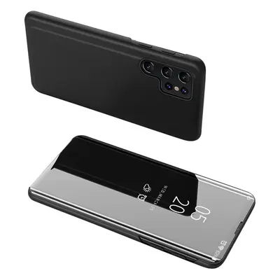 Klarsichthülle für Xiaomi POCO C65 / Redmi 13C mit Flip Cover - schwarz