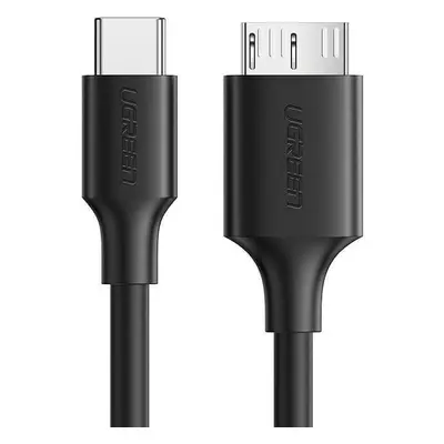 Ugreen Kabel Kabel USB Typ C - micro USB Typ B SuperSpeed 3.0 1m schwarz (US312 20103)