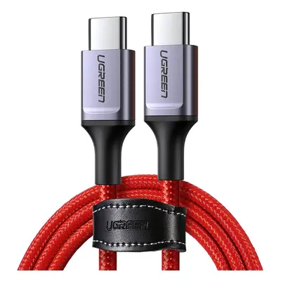 Ugreen US294 USB-C - USB-C 3A 480Mbps 1m Kabel - rot
