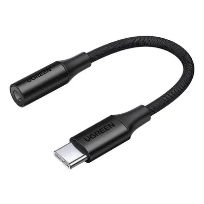Ugreen AV161 Adapter für Kopfhörer Mini Klinke 3,5 mm (weiblich) / USB-C (männlich) cm - schwarz