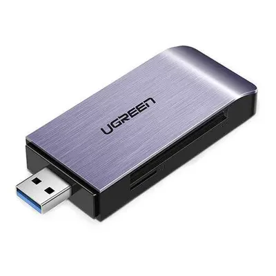 Ugreen SD / micro SD / CF / MS Kartenleser für USB 3.0 grau (50541)