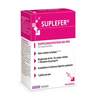 Ineldea Santé Naturelle Suplefer Eisen Ergänzung Kapseln