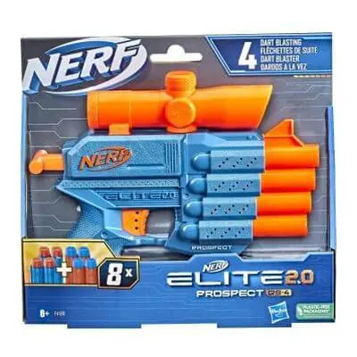 Blaster Nerf Elite 2.0 Prospect QS 4, +8 Jahre, Hasbro
