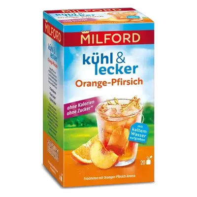 Milford Orange & Pfirsich Eistee 20x2,25g