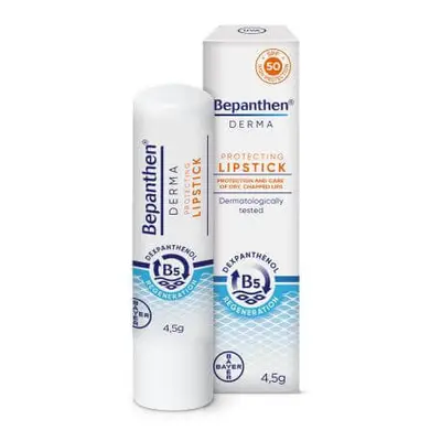 Bepanthen Derma Schützender Lippenbalsam mit SPF 50, 4,5 g, Bayer