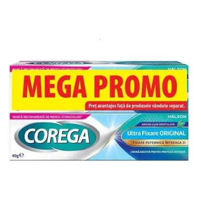 Corega Ultra Fixation Zahnprothesen-Haftcreme, x g, Haleon
